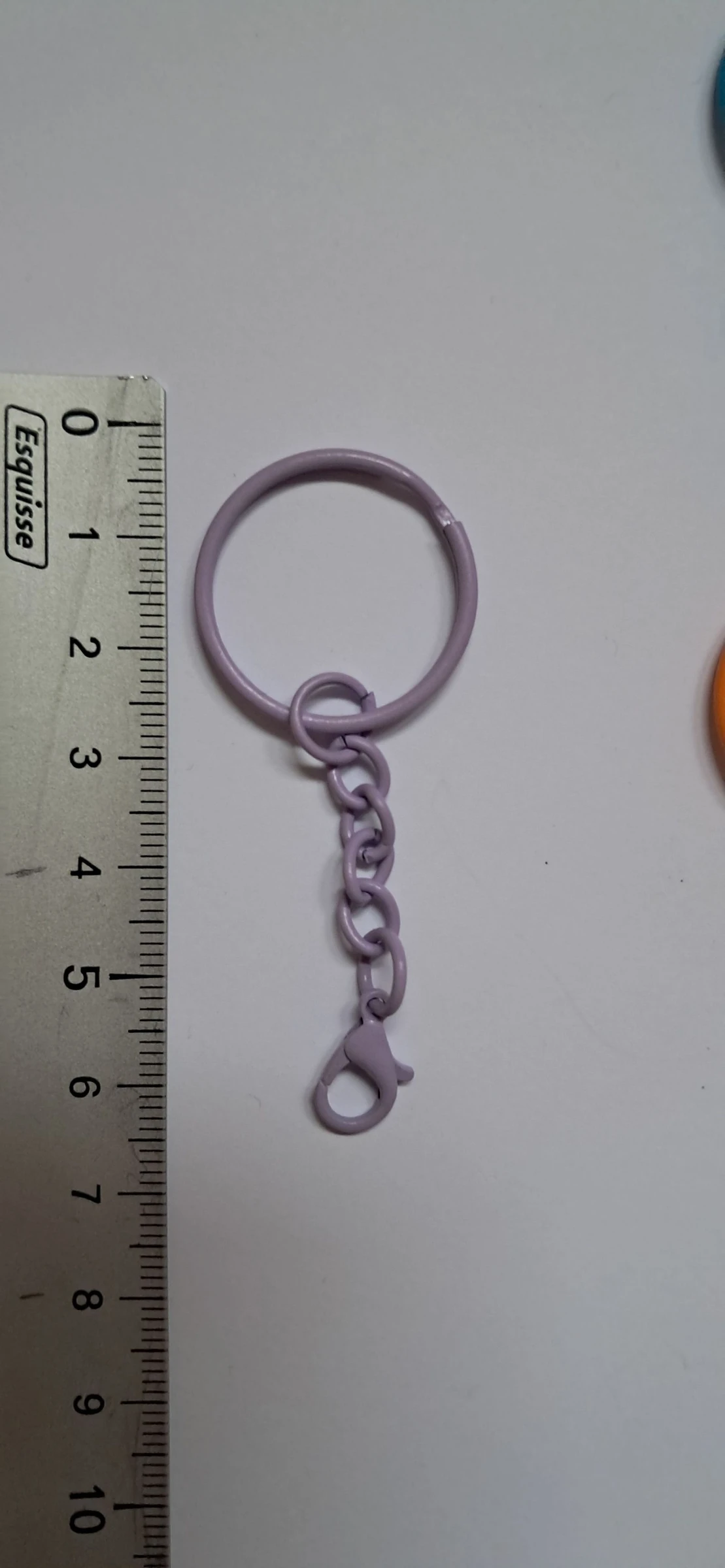 10 porte-clés attache multicolore  – photo 2